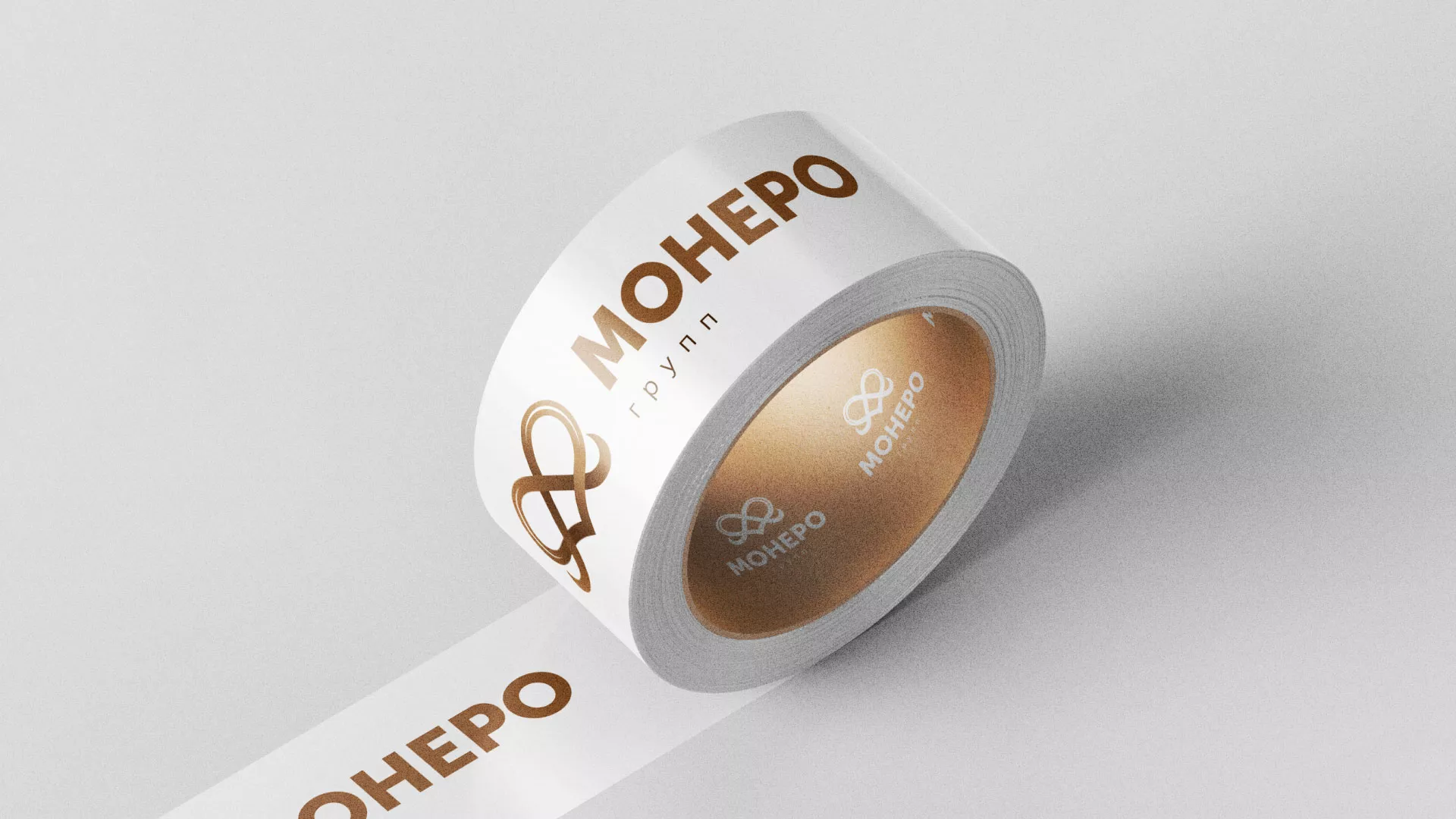 Создание логотипа компании «Монеро групп» в Ожерелье