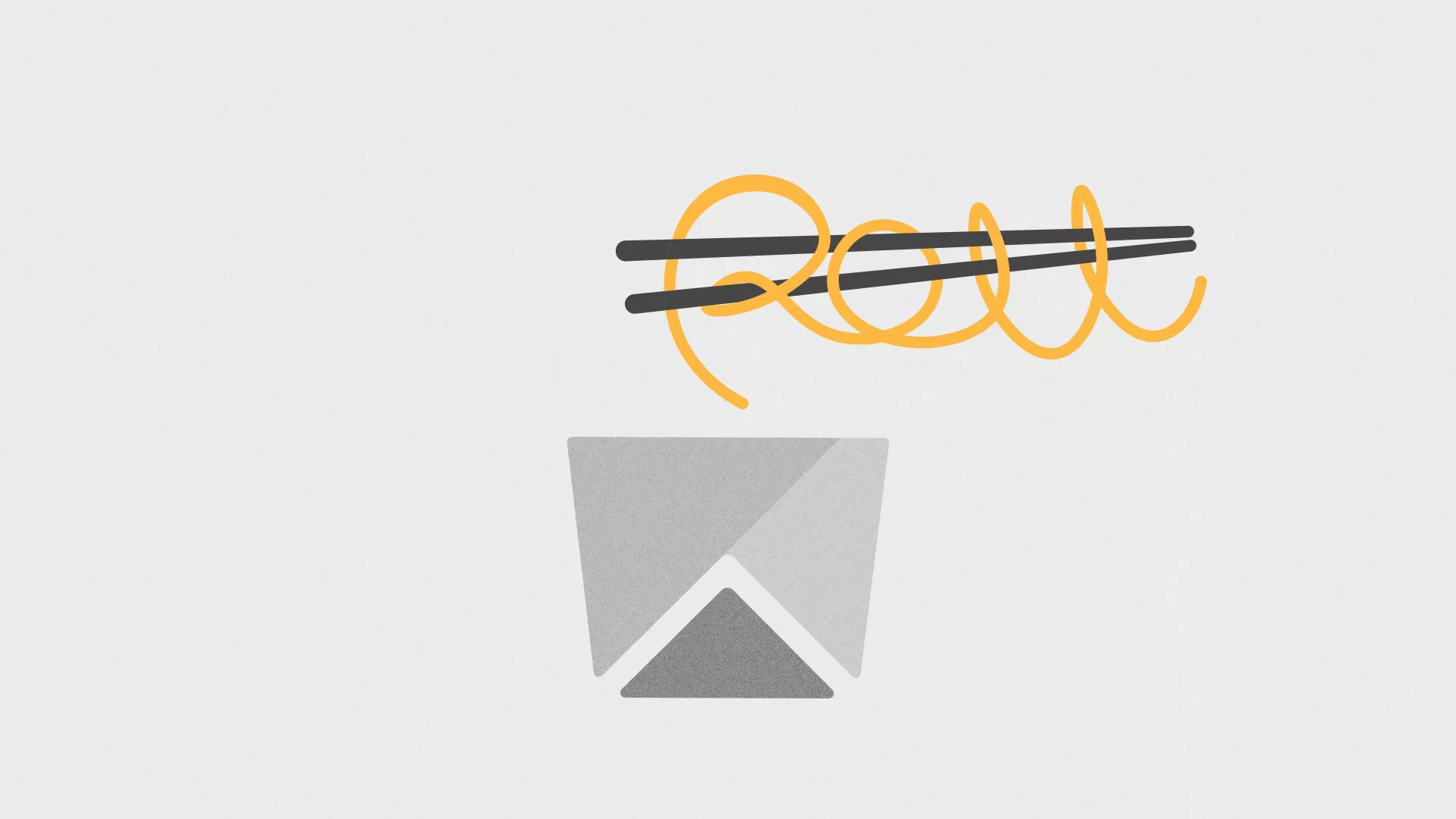 Оформление меню суши-бара «Roll Wok Club» в Ожерелье